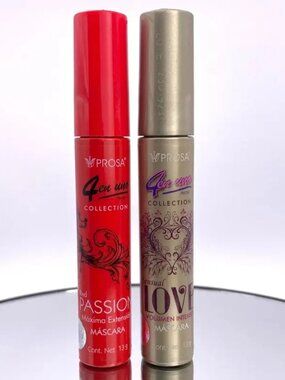 Prosa Mascara Set of 2- Sensual love + Red Passion
